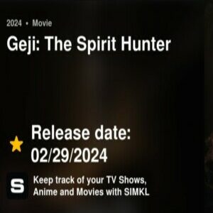 Profile photo of ดู`หนัง Geji: The Spirit Hunter 2024 - เกจิ คนฆ่าผี 1080p